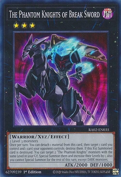 The Phantom Knights of Break Sword Card Front