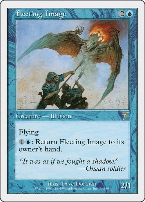 Fleeting Image Card Front