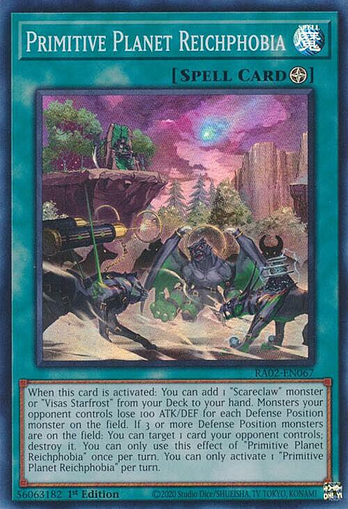 Primitive Planet Reichphobia Card Front