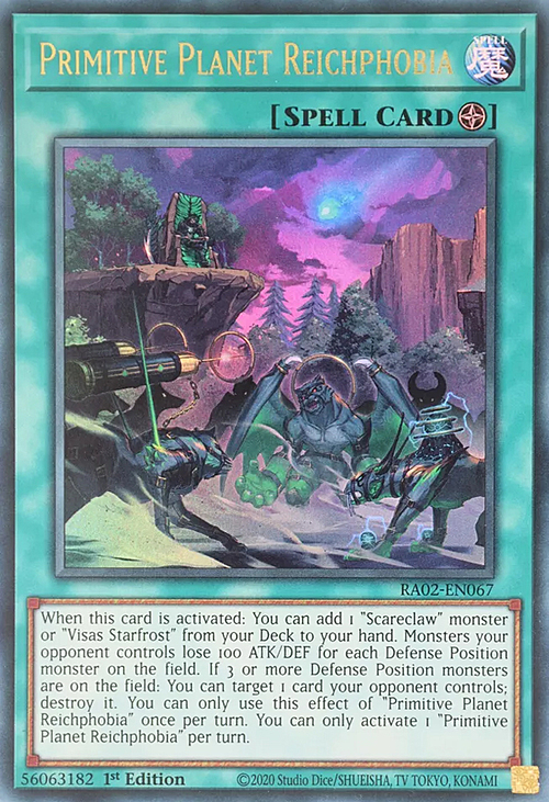 Primitive Planet Reichphobia Card Front