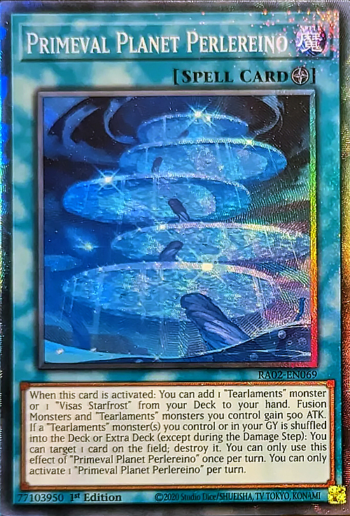 Primeval Planet Perlereino Card Front