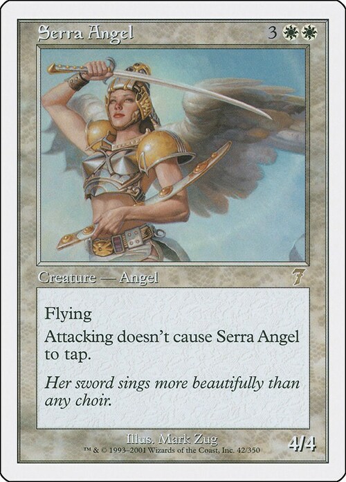 Serra Angel Card Front