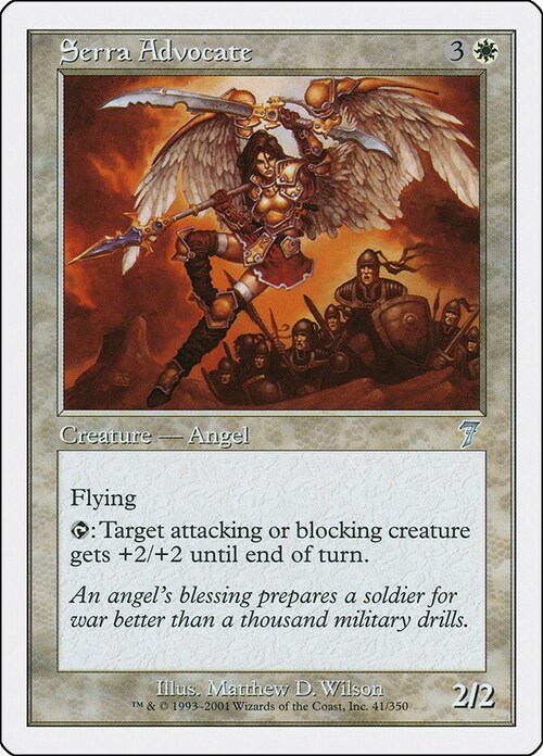 Serra Advocate Card Front