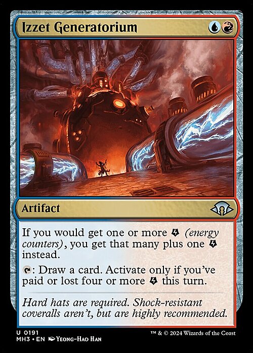 Generatorium Izzet Card Front