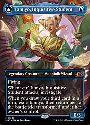 Tamiyo, Inquisitive Student // Tamiyo, Seasoned Scholar