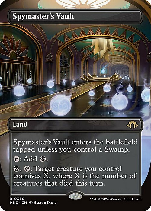 Spymaster's Vault Card Front