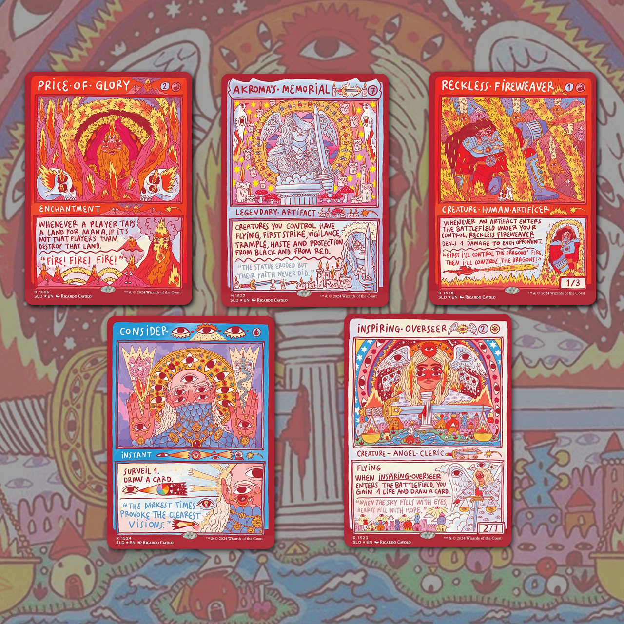 Secret Lair Drop Series: Burning Revelations: Set