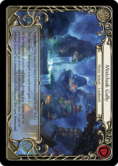 Mistcloak Gully Card Front