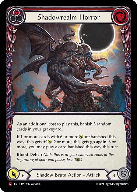 Shadowrealm Horror Card Front