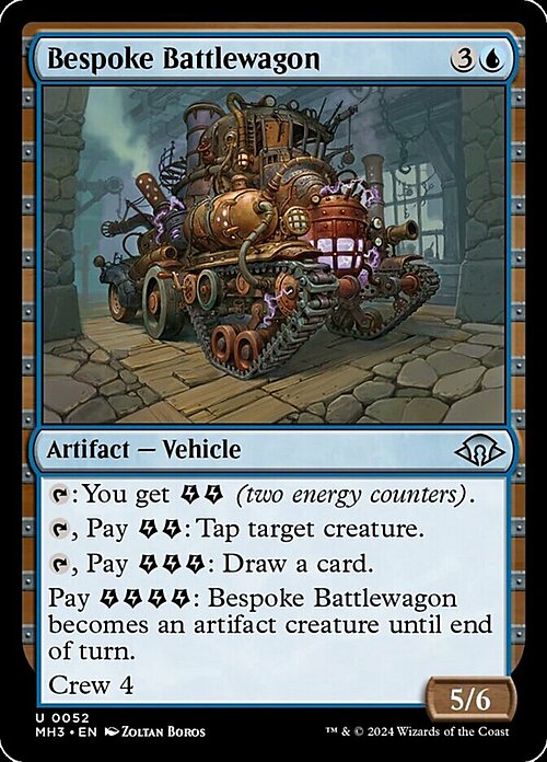 Bespoke Battlewagon Card Front