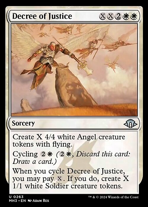 Decree of Justice Card Front