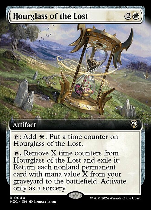 Hourglass of the Lost Card Front