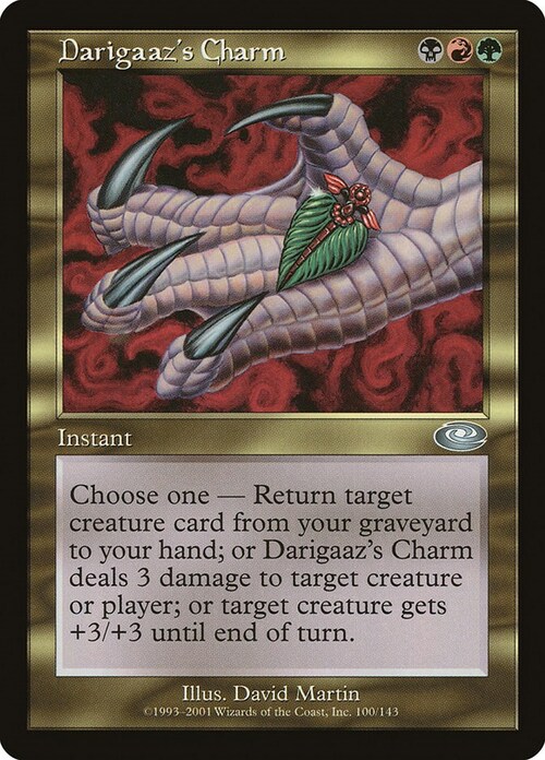 Darigaaz's Charm Card Front