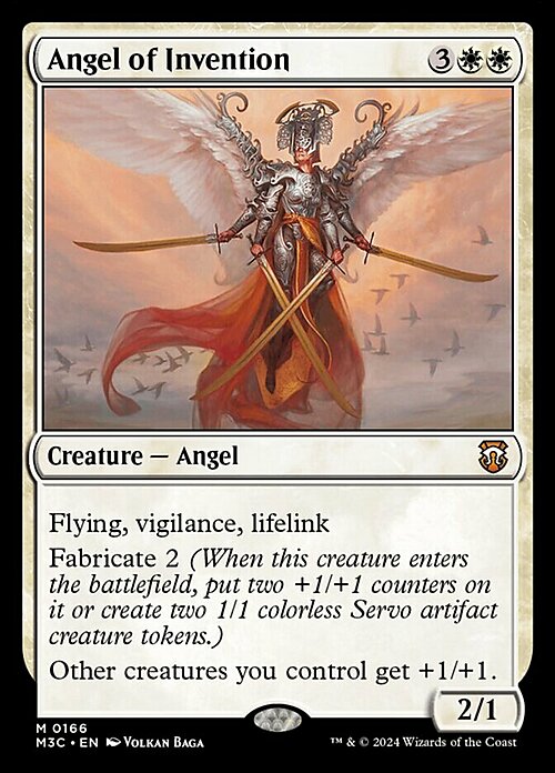 Angel of Invention Card Front