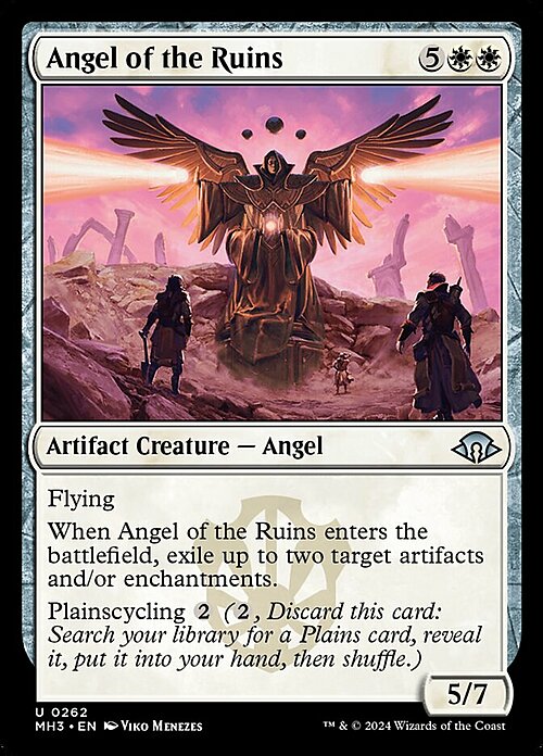 Angel of the Ruins Card Front