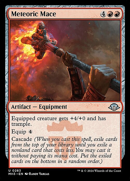 Meteoric Mace Card Front