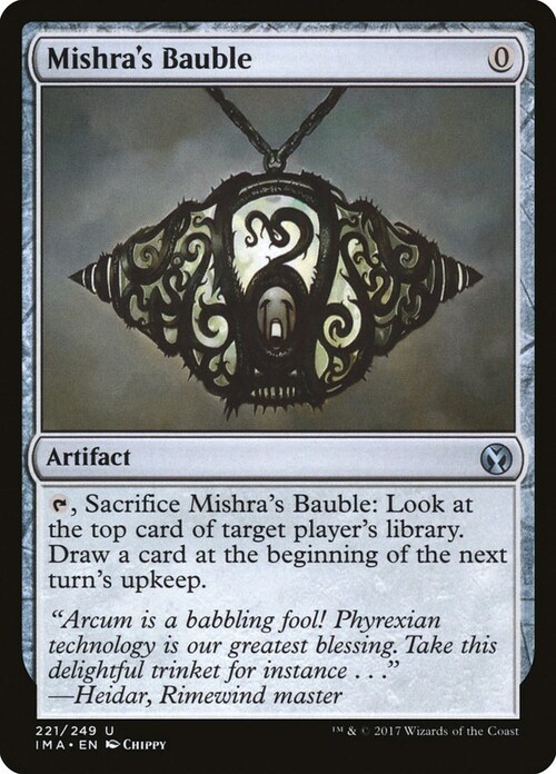 Mishra's Bauble Card Front