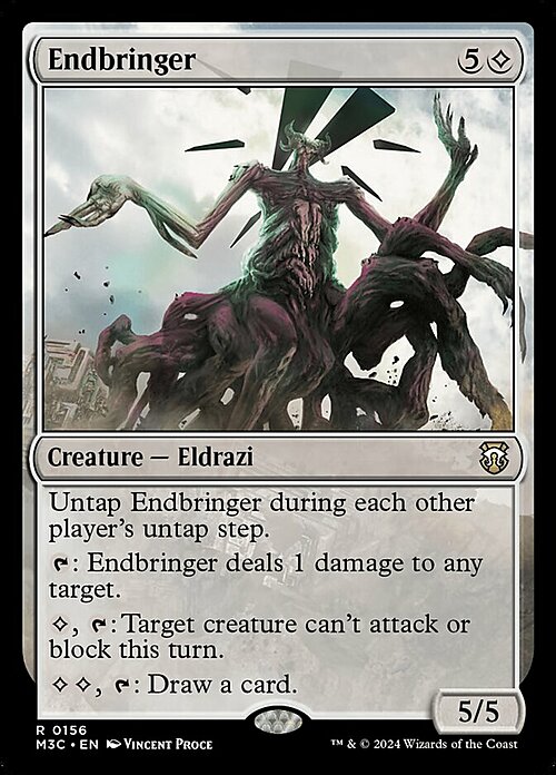 Endbringer Card Front