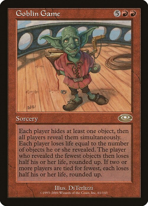 Goblin Game Card Front