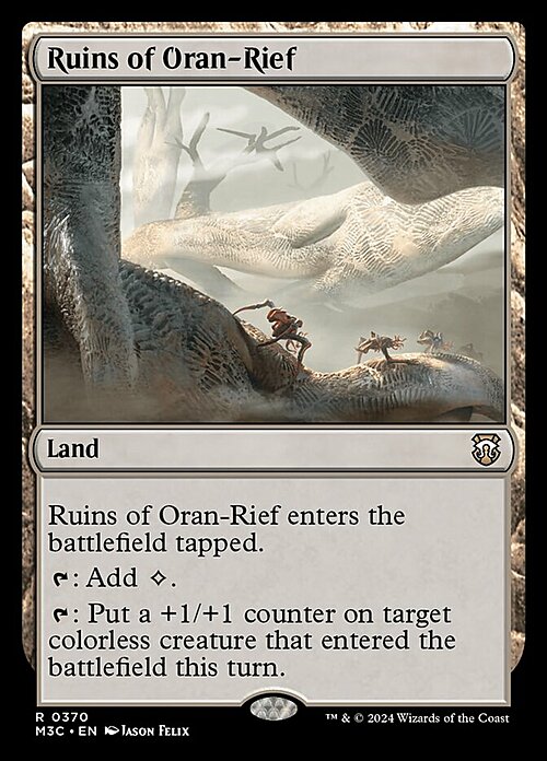 Ruins of Oran-Rief Card Front