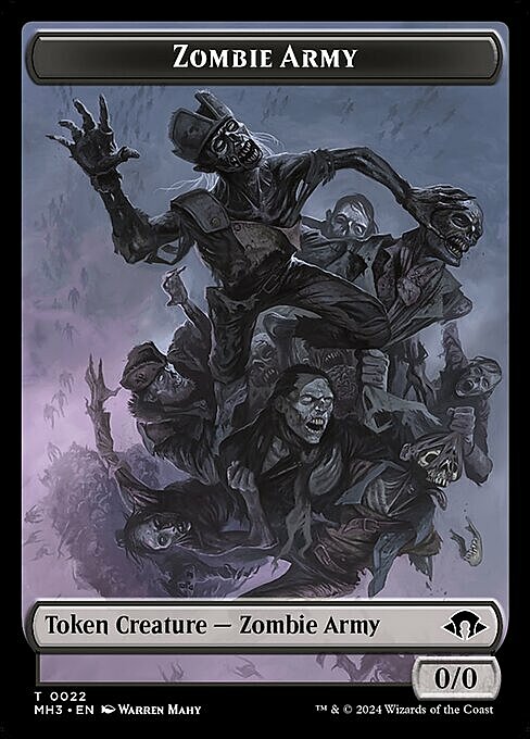 Zombie Army Card Front