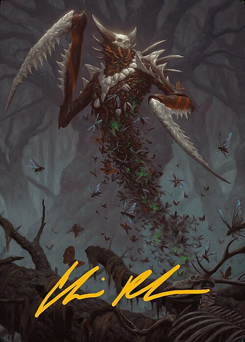 Art Series: Grist, the Plague Swarm Card Front