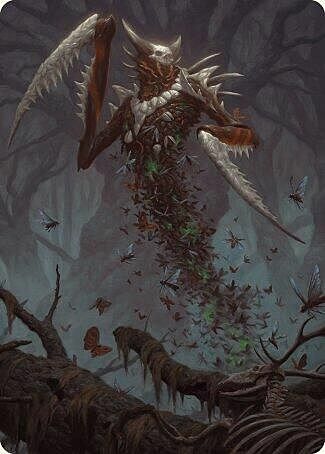 Art Series: Grist, the Plague Swarm Card Front