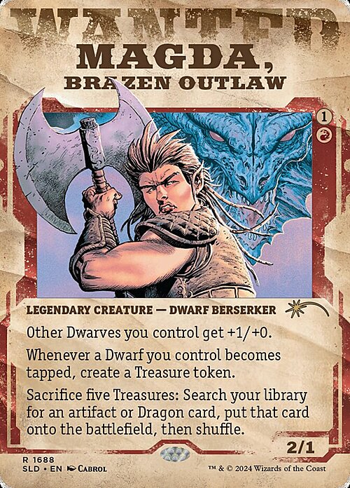 Magda, Brazen Outlaw Card Front