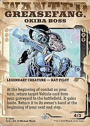 Greasefang, Okiba Boss