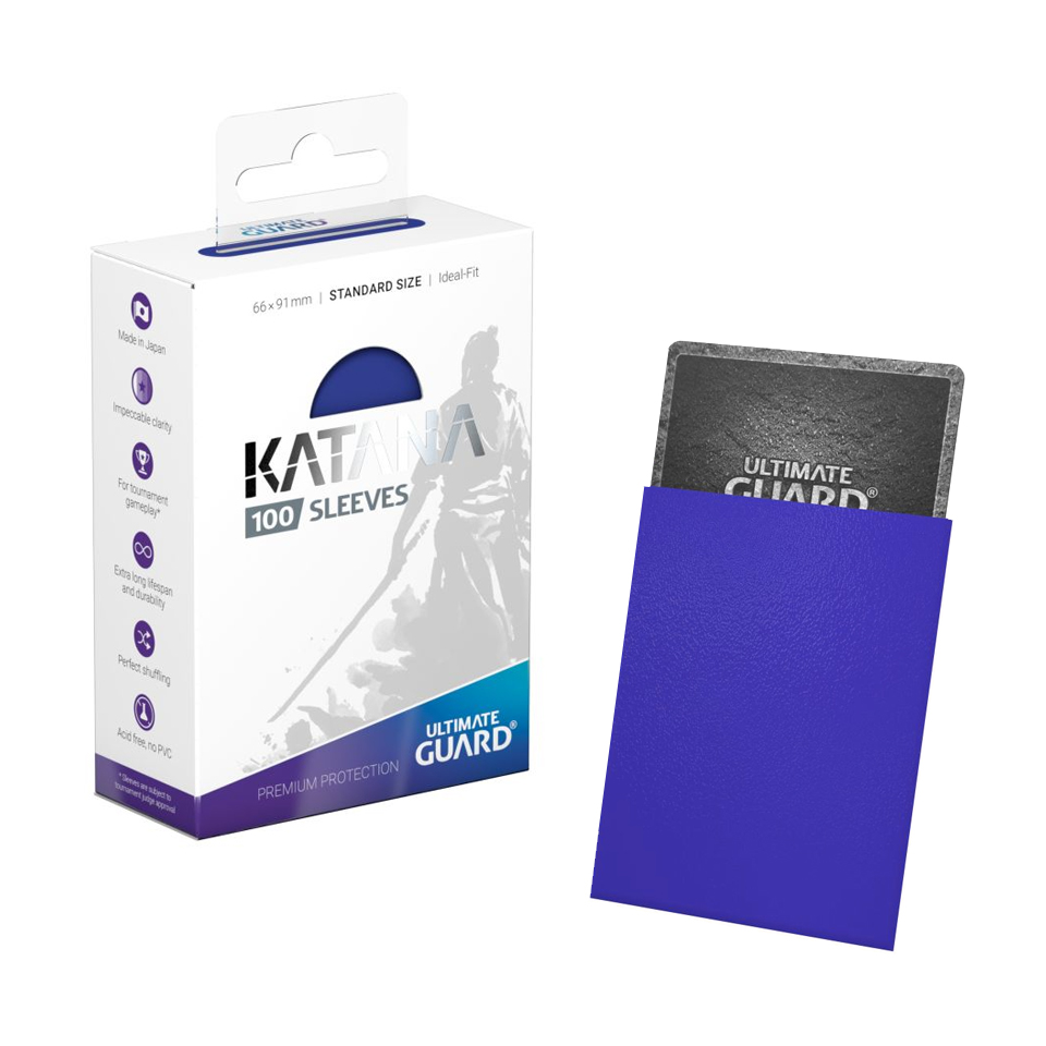 100 Ultimate Guard Katana Sleeves | Blue