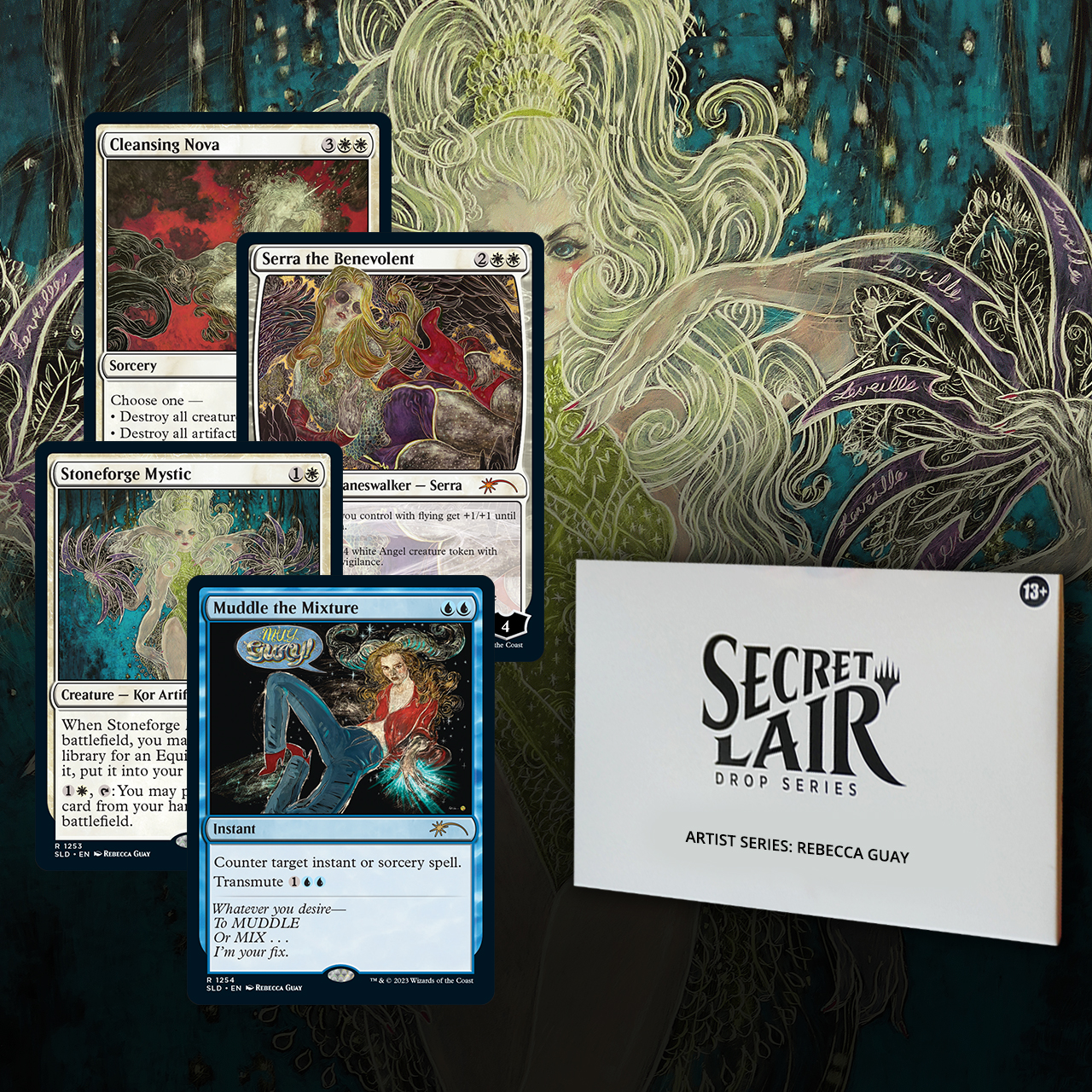 Secret Lair Drop Series: Spring Superdrop 2023: Artist Series: Rebecca Guay