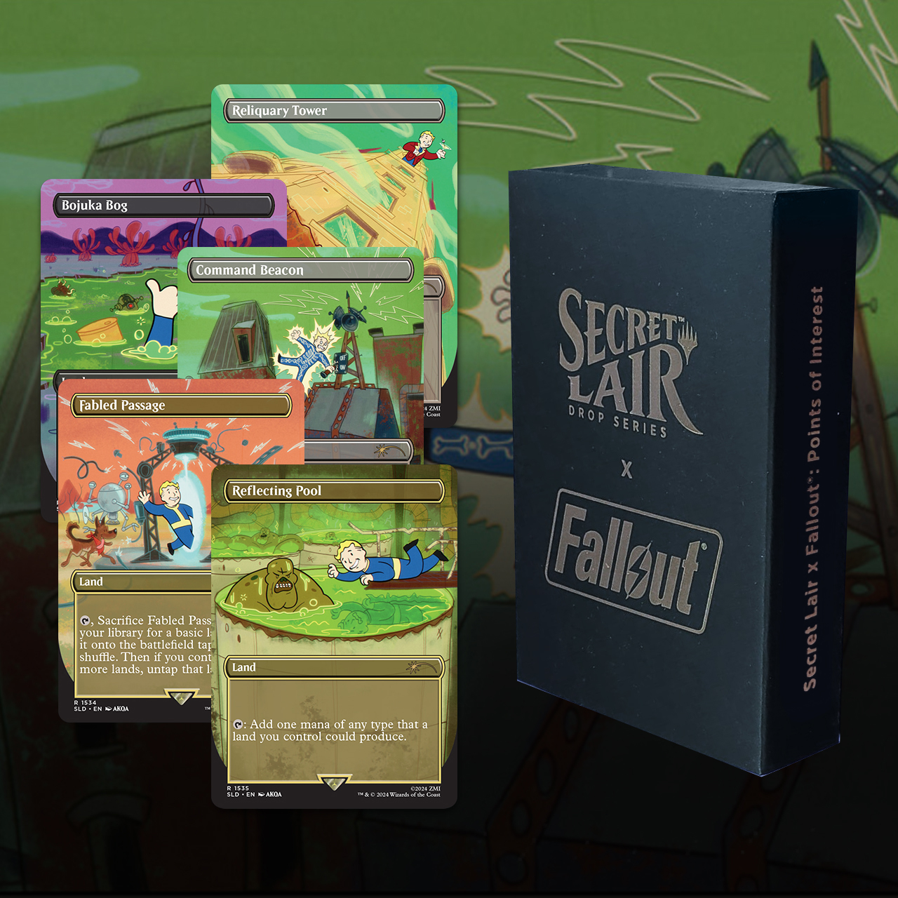 Secret Lair x Fallout: Points of Interest