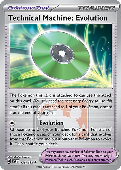 Technical Machine: Evolution Card Front