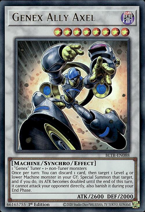 Genex Ally Axel Card Front