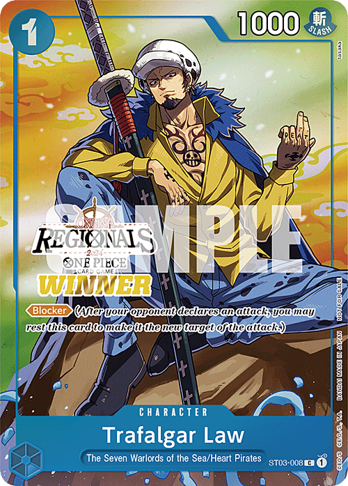 Trafalgar Law Card Front