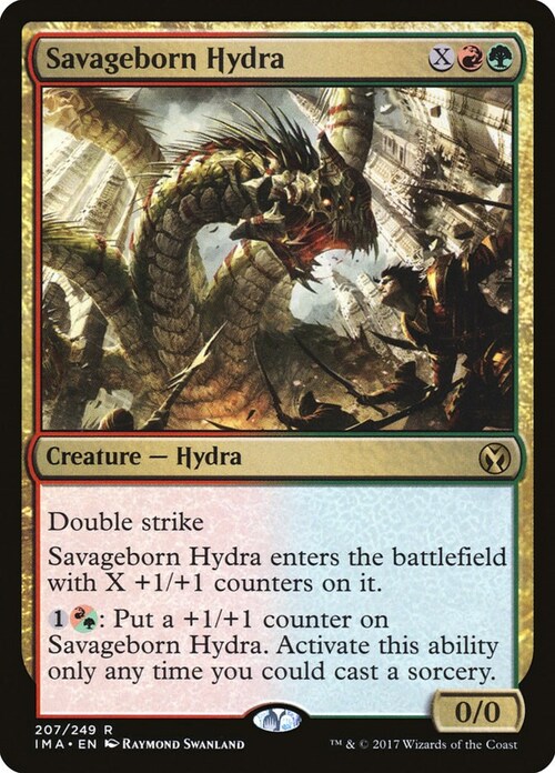 Savageborn Hydra Card Front