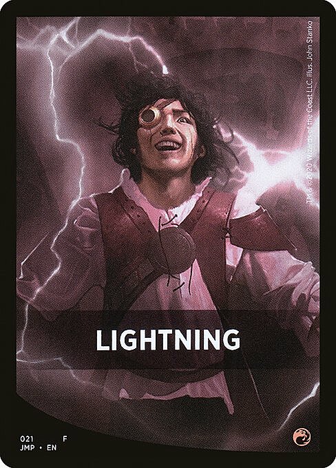 Jumpstart Pack Summary Card: Lightning Card Front