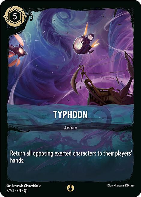 Typhoon Card Front