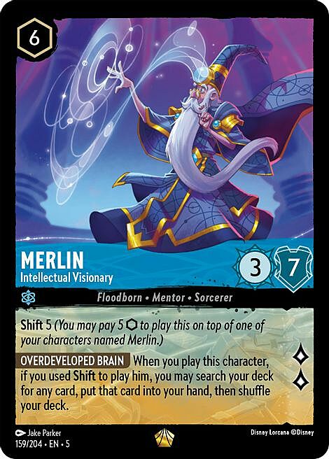 Merlin - Intellectual Visionary Card Front