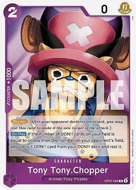 Tony Tony.Chopper Card Front