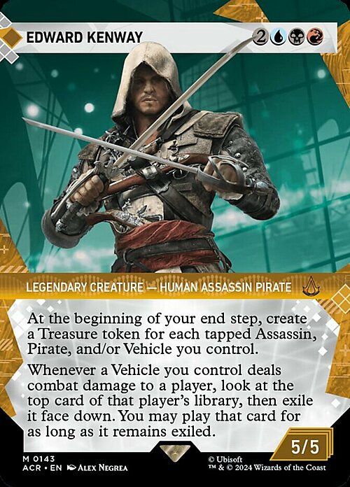 Edward Kenway Card Front