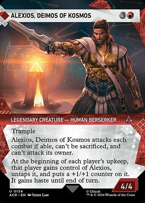 Alexios, Deimos of Kosmos Card Front