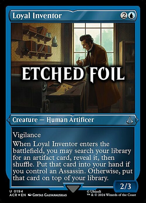 Loyal Inventor Card Front