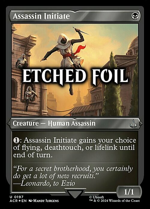 Assassin Initiate Card Front