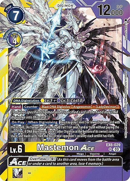 Mastemon Ace Card Front