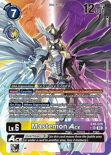 Mastemon Ace Card Front