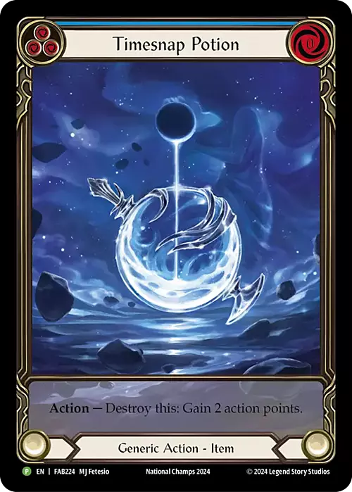 Timesnap Potion Card Front