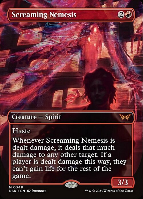 Screaming Nemesis Card Front