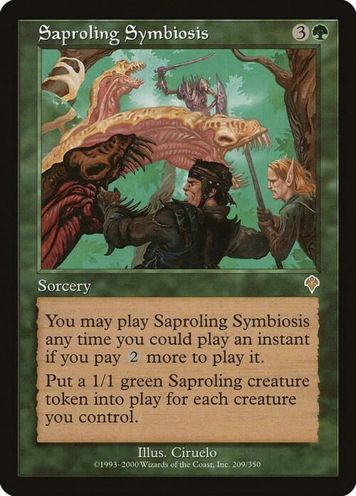 Saproling Symbiosis Card Front