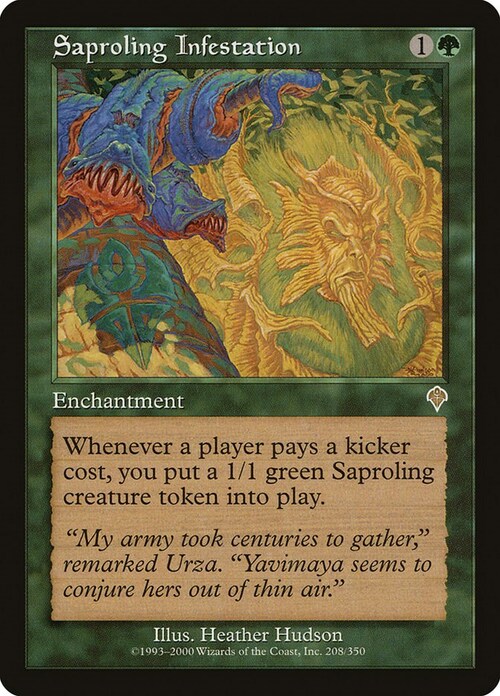 Saproling Infestation Card Front